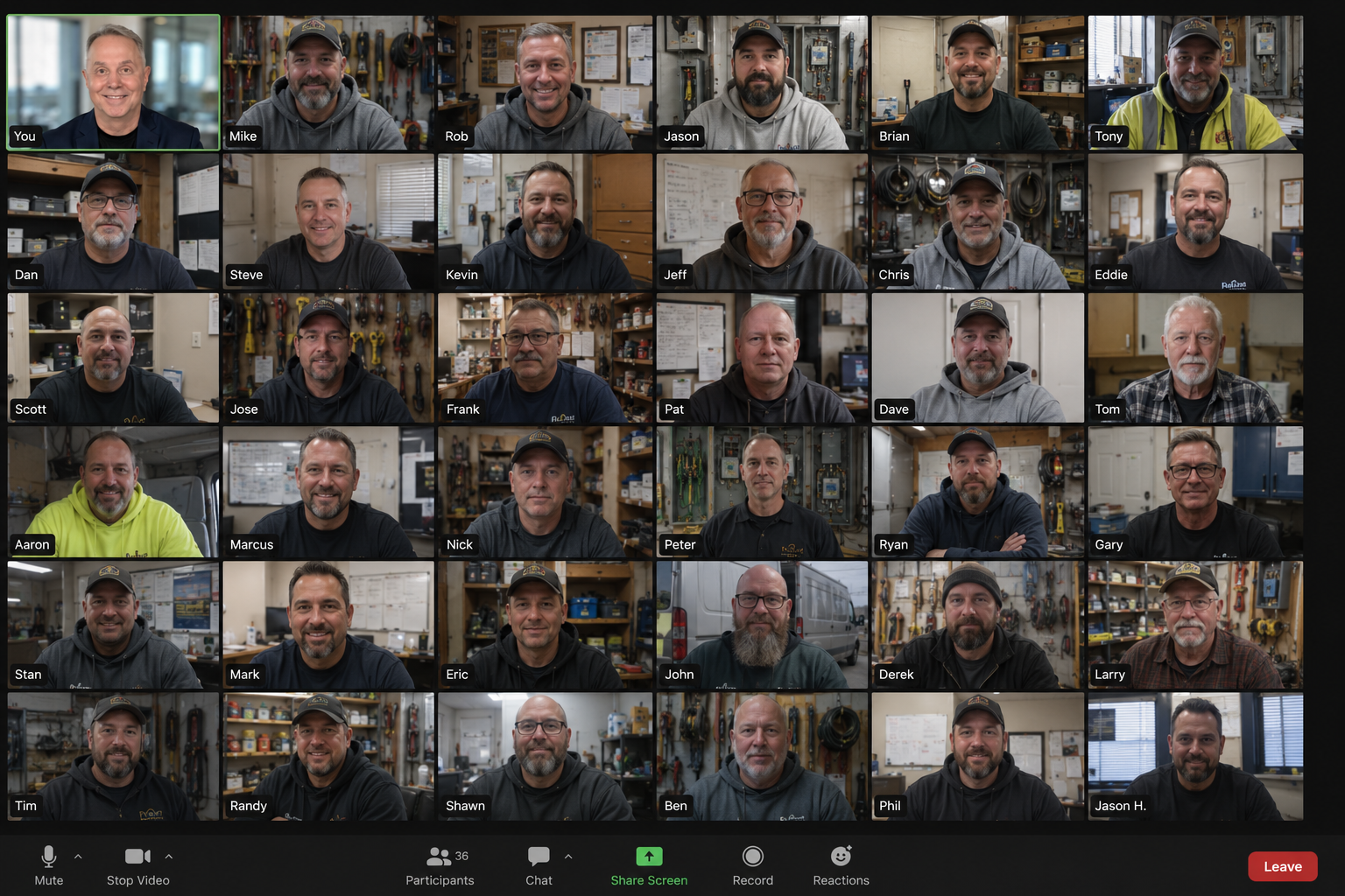 Trades Alliance Groups — trades team in action